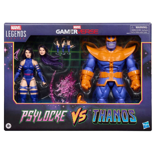 Marvel Legends Gamerverse Psylocke vs Thanos
