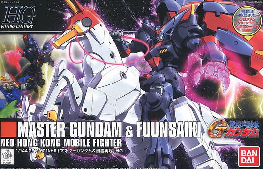 HG G Gundam Master Gundam & Fuunsaiki 1/144