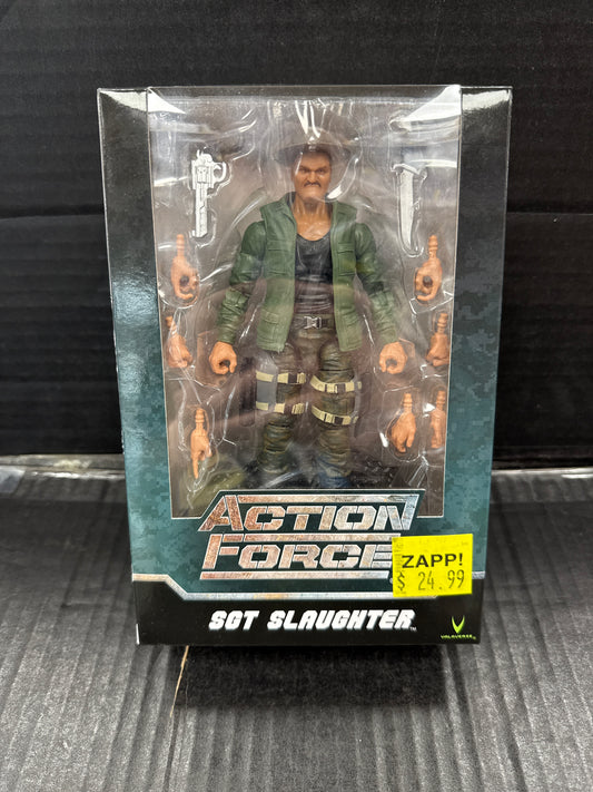 Valaverse Action Force Sgt Slaughter