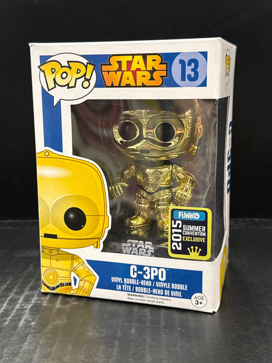 Funko Pop! Star Wars C-3PO 13 Summer 2015 Convention Exclusive (Grade B)