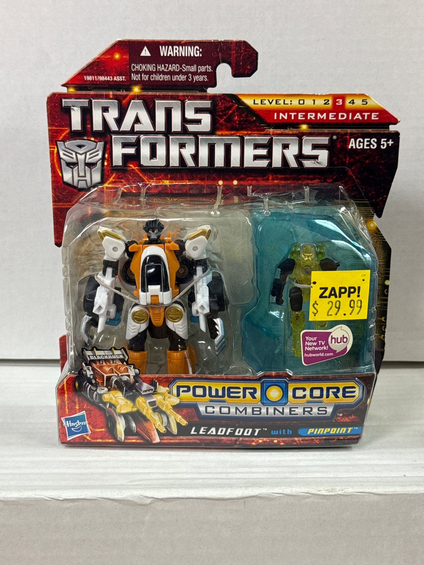 Transformers Power Core Combiners Leadfoot with Pinpoint
