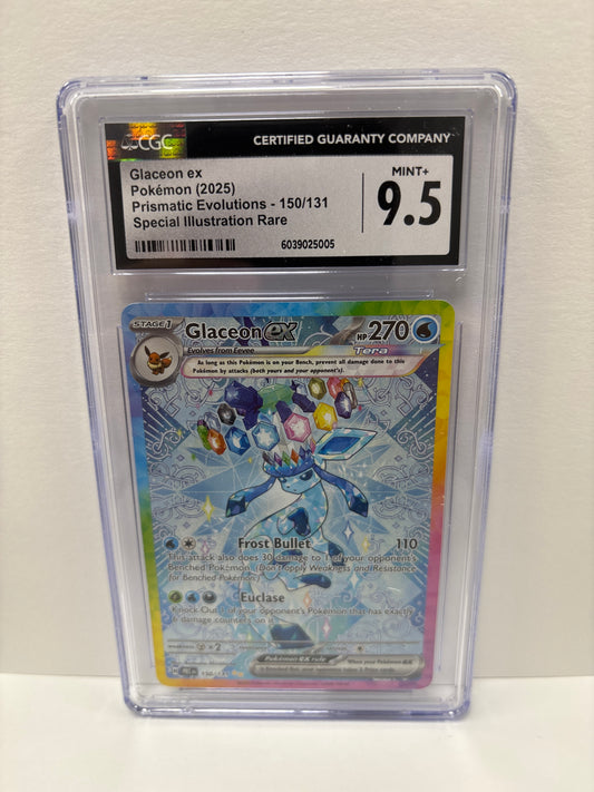 Pokemon Glaceon ex 150/131 CGC 9.5