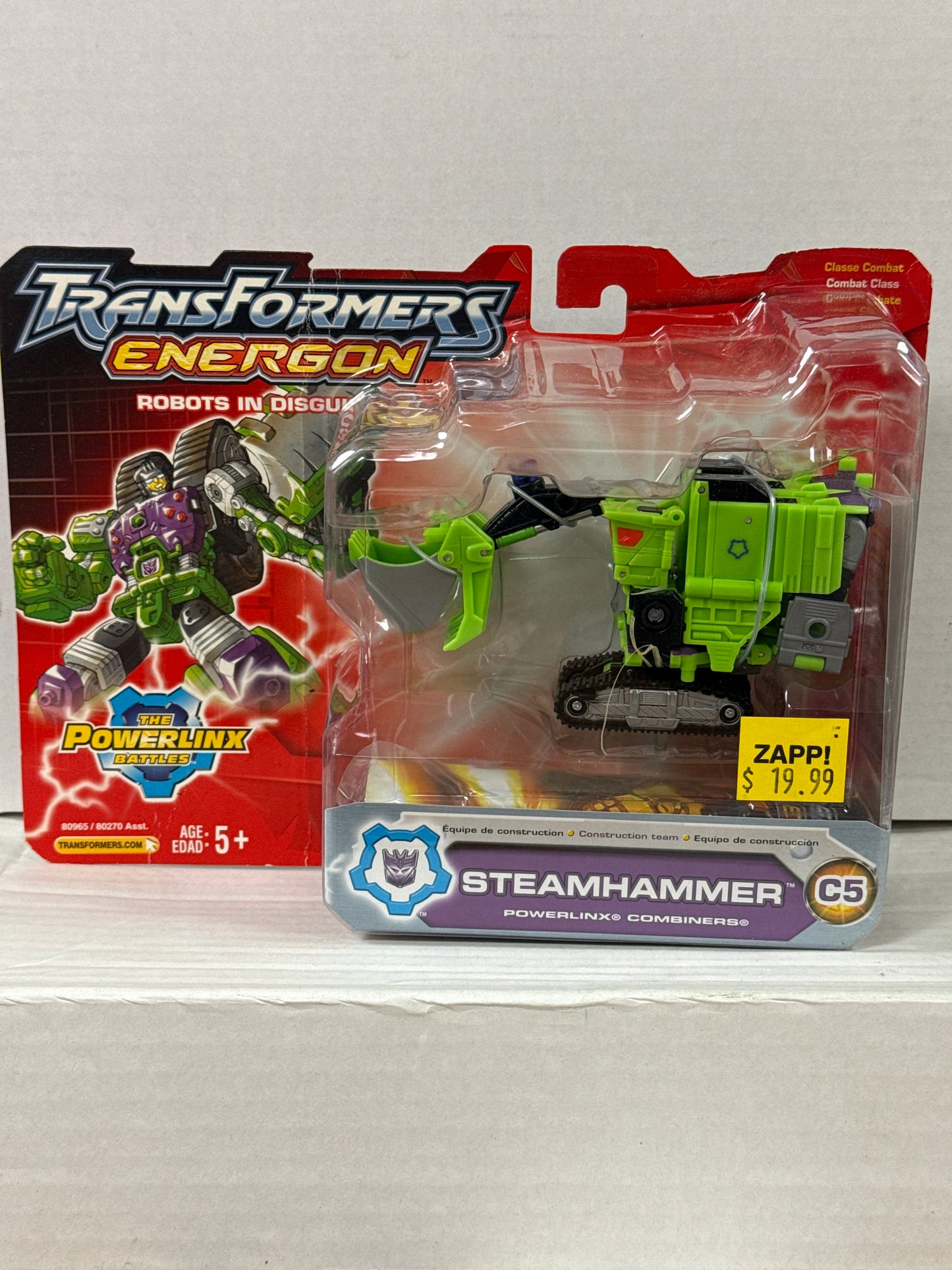Transformers Energon Robots in Disguise Steamhammer