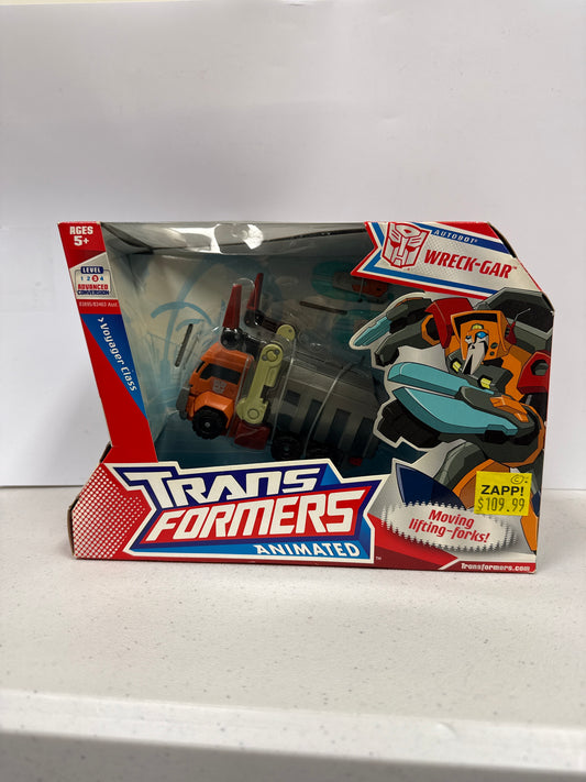 Transformers Animated Wreck-Gar Voyager Class (Non-Mint)
