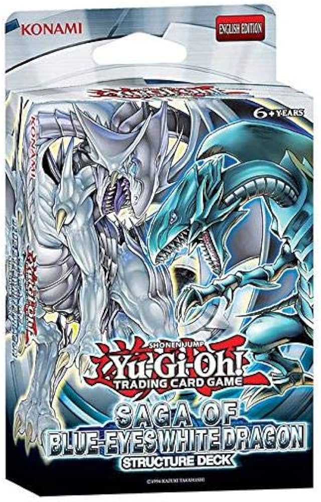 Yugioh Saga of Blue Eyes White Dragon Structure Deck