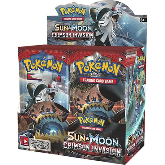 Pokemon Sun and Moon Crimson Invasion Booster Box