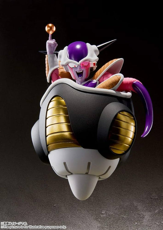 SH Figuarts Dragon Ball Z Frieza First Form & Frieza Pod