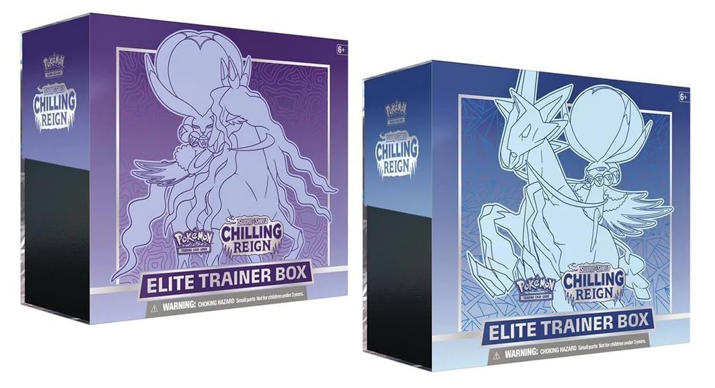 Pokémon Sword and Shield Chilling Reign Elite Trainer Box