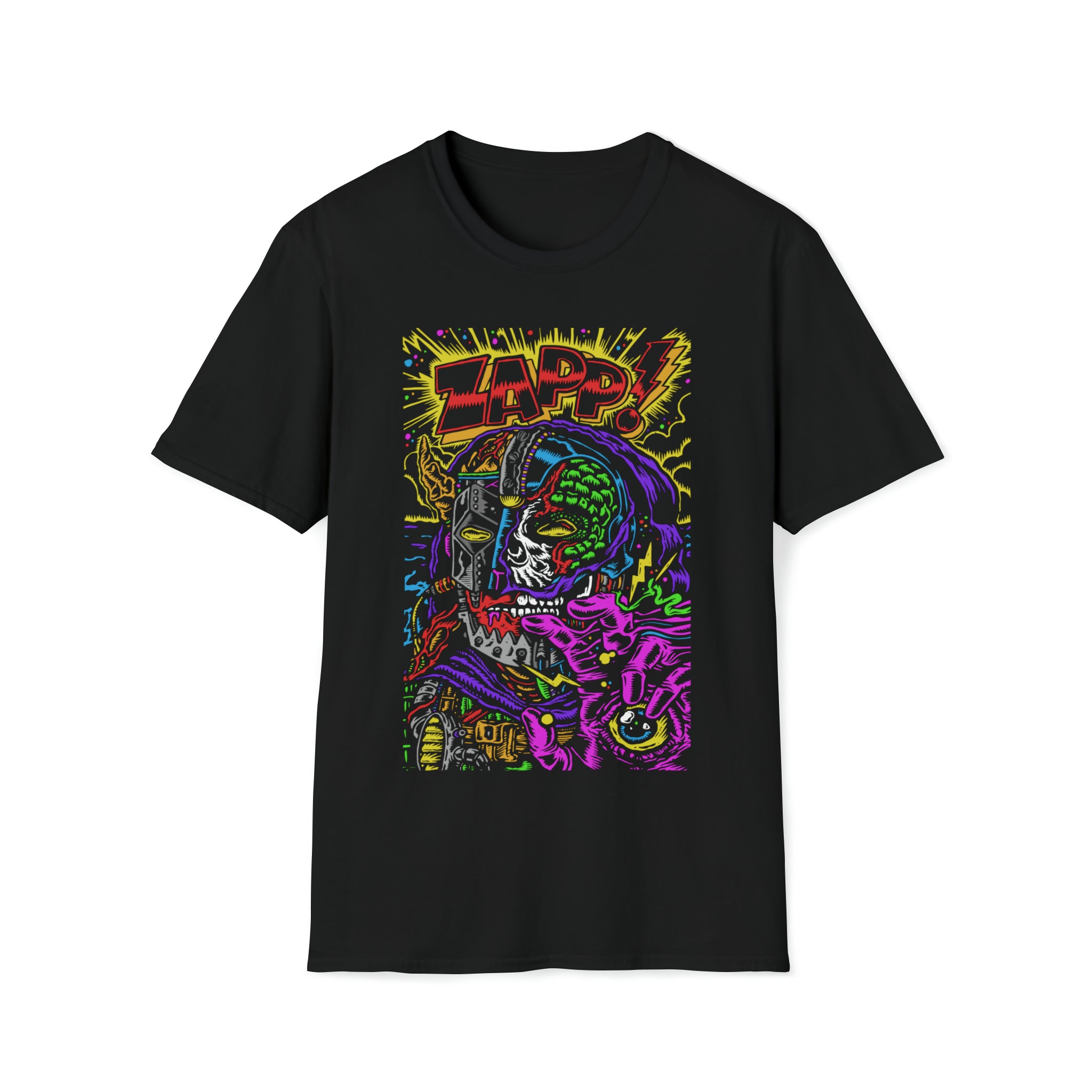 Zapp Con Exclusive Shirt (Art by Nick DiFabbio) – Zapp! Comics