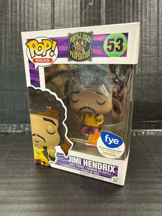 Funko Pop! Jimi Hendrix 53 FYE Exclusive (Grade A)