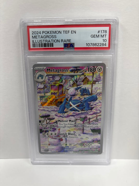 Pokemon Metagross 178/162 PSA 10