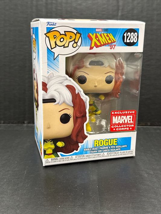 Funko Pop! X-Men 97 Rogue 1288 Marvel Collector Corps Exclusive (Grade A)