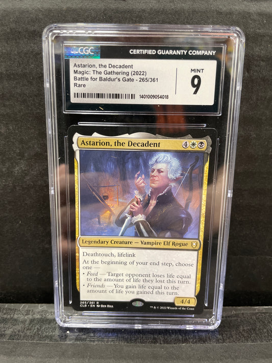 Magic the Gathering Astarion, the Decadent 266 Rare CGC 9