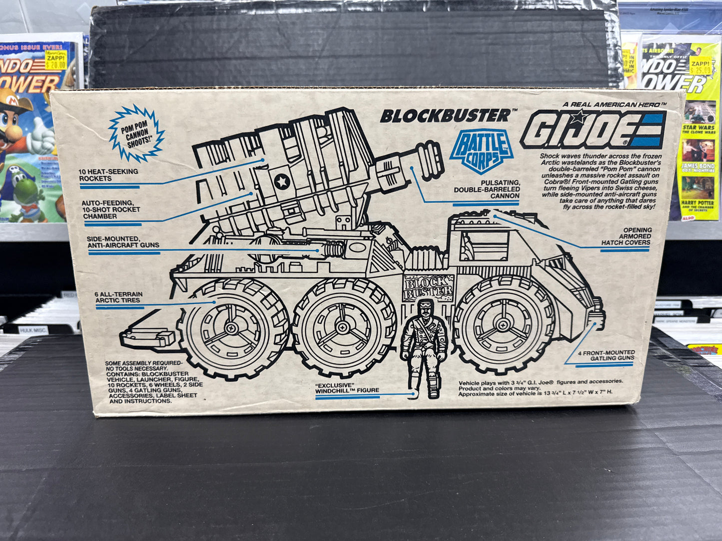 GI Joe Battle Corps Blockbuster with Windchill 1994 SEALED