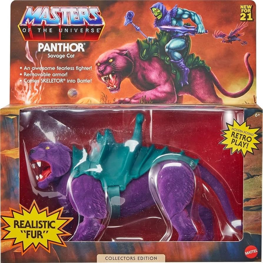 Mattel Masters of the Universe Origins Panther Collectors Edition