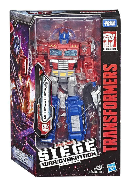 Transformers Siege War for Cybertron Trilogy Voyager Class Optimus Prime