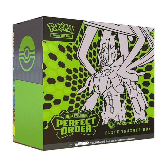 Pokemon Mega Evolution Perfect Order Elite Trainers Box ETB POKEMON CENTER