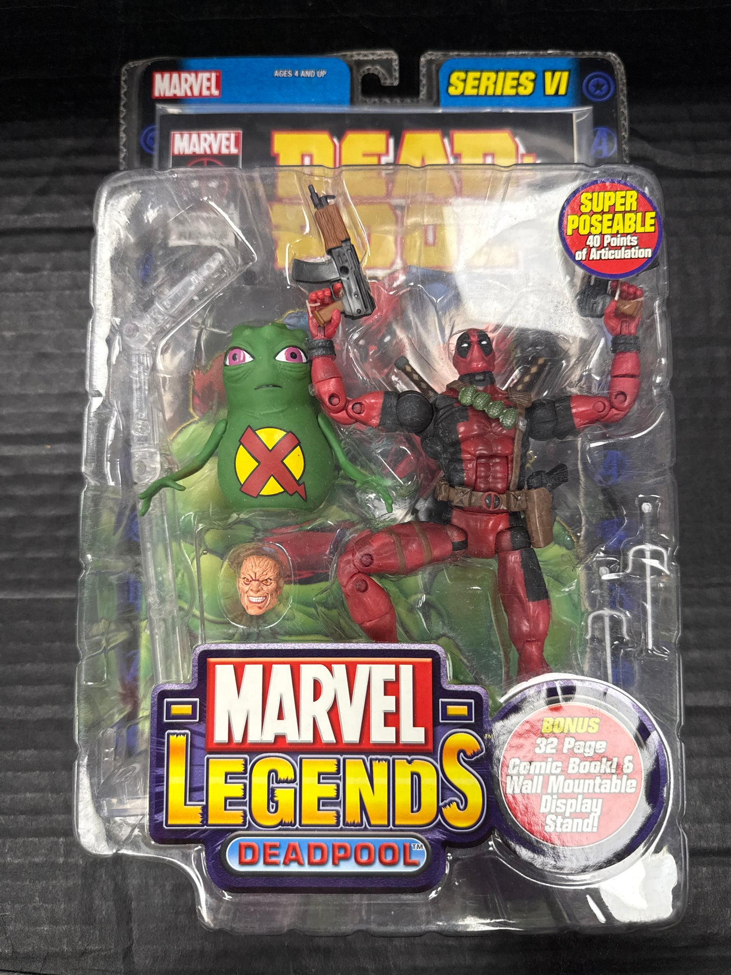Marvel Legends Deadpool Toybiz 2004