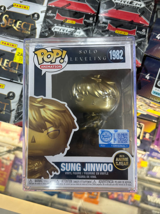Funko POP! Solo Leveling 1982 Sung Jinwoo (2025 Anime of the Year) (Grade A)