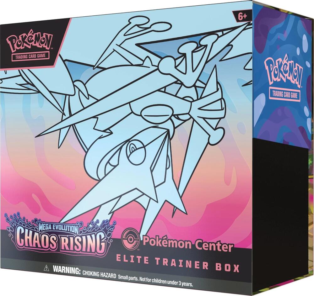 Pokemon Mega Evolution Chaos Rising Pokémon Center Elite Trainer Box