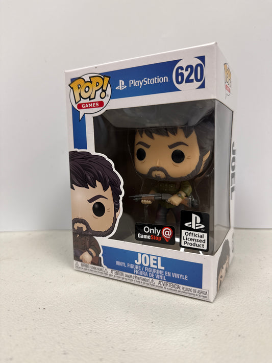 Funko Pop! PlayStation Last of Us Joel 620 GameStop Exclusive(Grade A-)