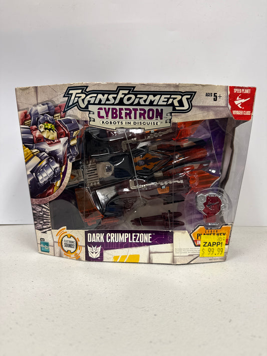 Transformers Cybertron Robots in Disguise Voyager Class Dark Crumplezone 2005 (Box Damage)