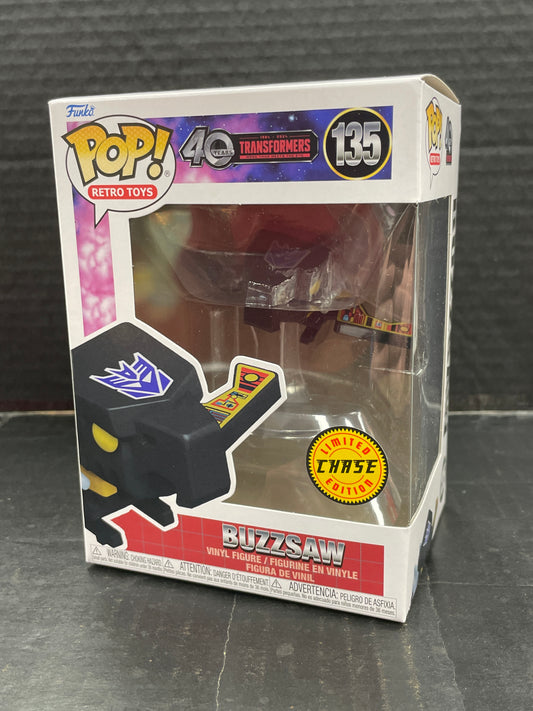 Funko Pop! Transformers Buzzsaw (Laserbeak) 135 Chase (Grade A)