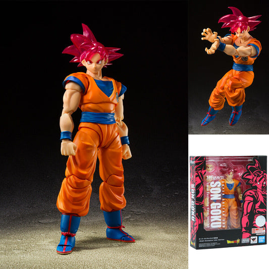 SH Figuarts Dragon Ball Super Super Saiyan God Son Goku Event Exclusive Color Edition