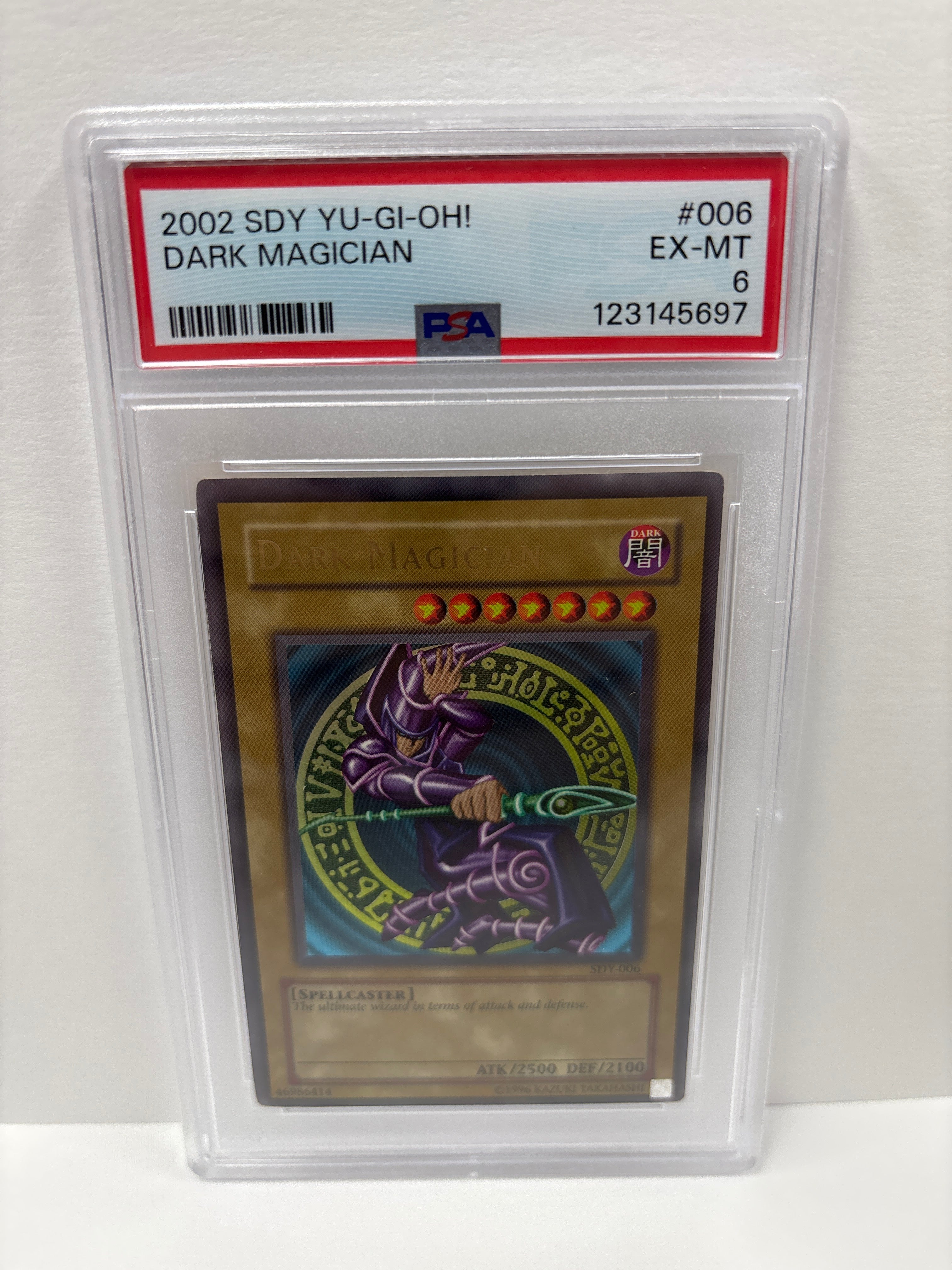 Yu-Gi-Oh! Dark Magician SDY-006 PSA 6 – Zapp! Comics