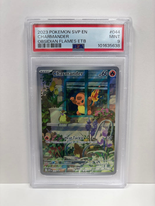 Pokemon Charmander 044 PSA 9