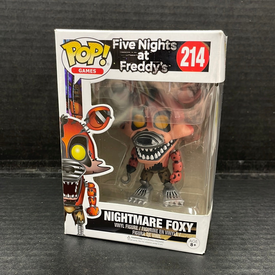 Funko Pop! Five Nights at Freddy’s Nightmare Foxy 214 (Multiple Grades)