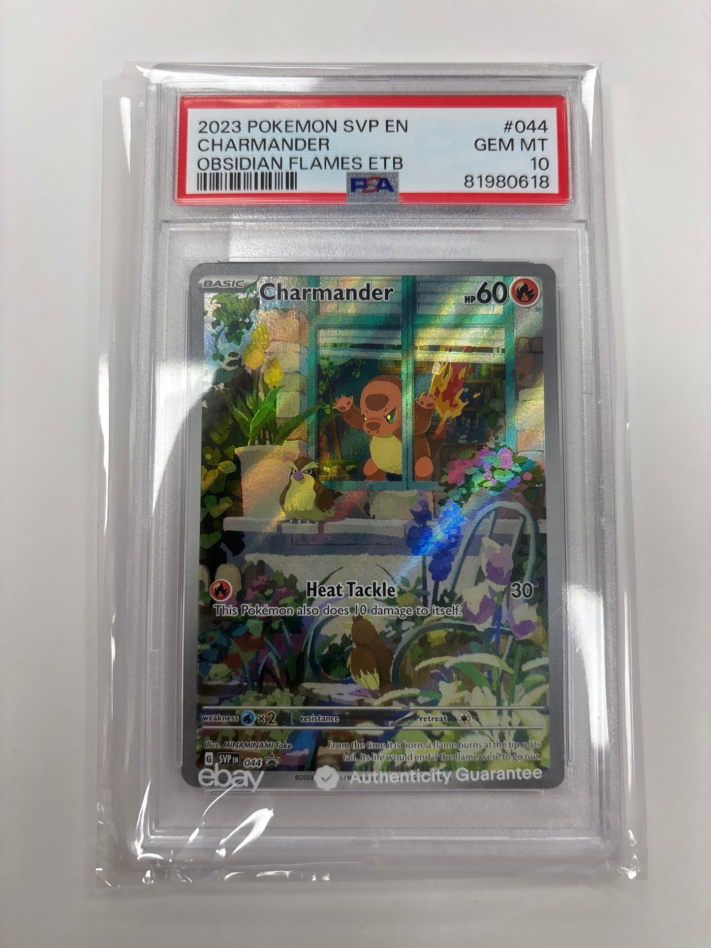 Pokemon Charmander 044 PSA 10