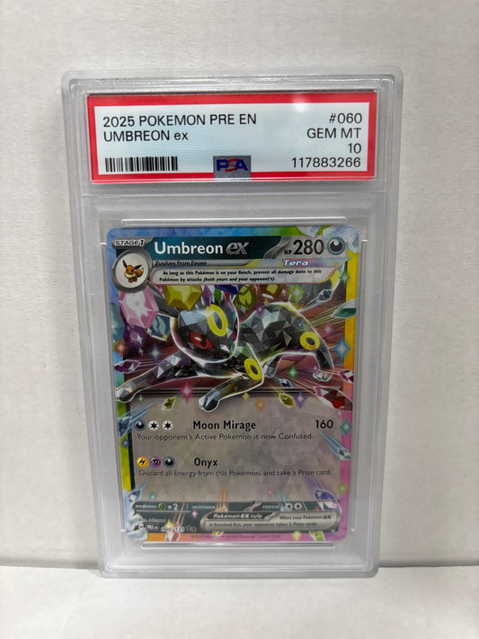 Pokemon Umbreon ex 060/131 PSA 10