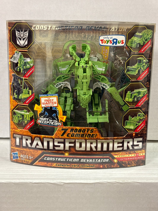 Transformers Constructicon Devastator Toys R Us Exclusive 2010 Green