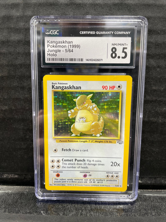 Pokemon Kangaskhan 5/64 Jungle CGC 8.5