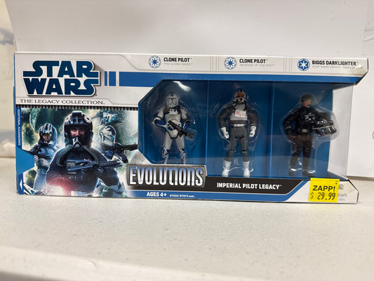 Star Wars The Legacy Collection Evolutions Imperial Pilot Legacy