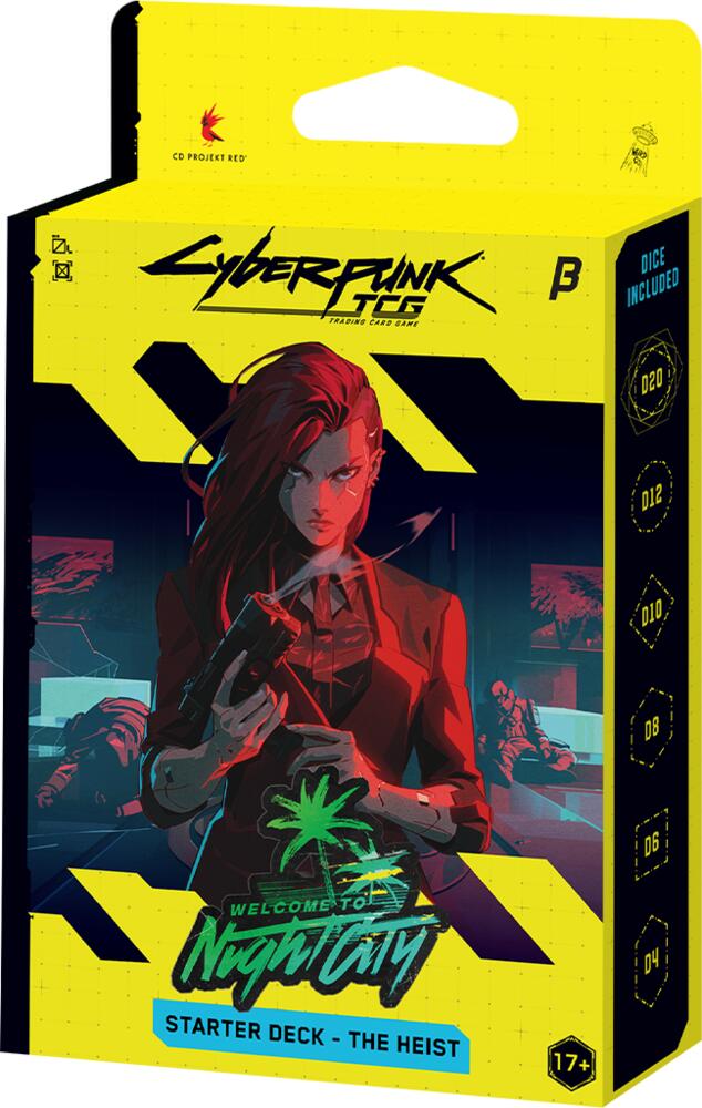 Cyberpunk Welcome to Night City TCG Starter Deck - The Heist