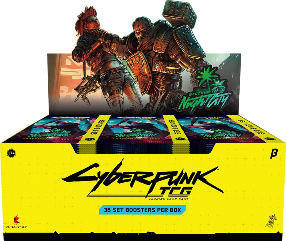 Cyberpunk Welcome to Night City TCG Booster Box