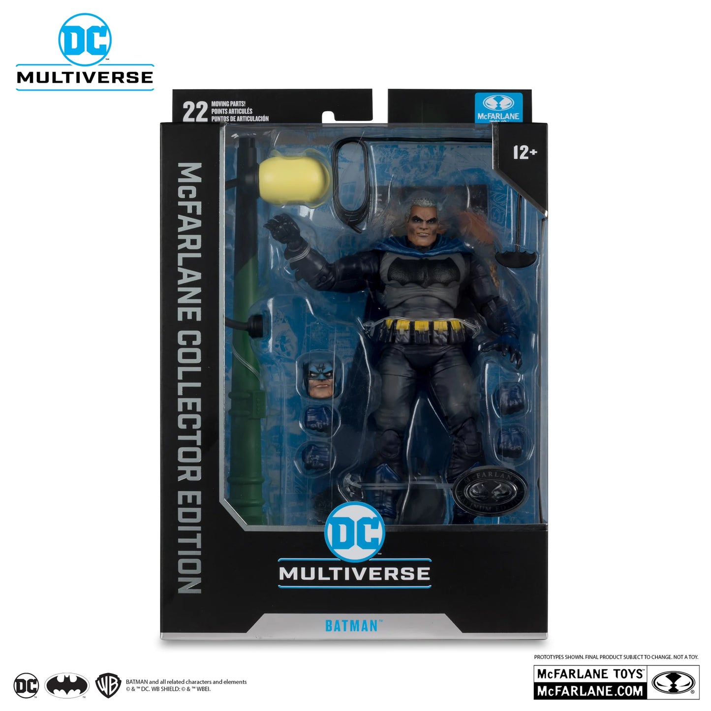 McFarlane DC Multiverse Collector Edition Batman Dark Knight Returns Platinum Edition Chase