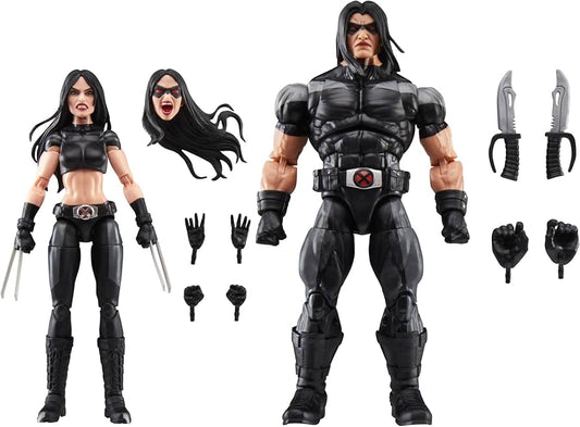 Marvel Legends X Force X-23 and Warpath