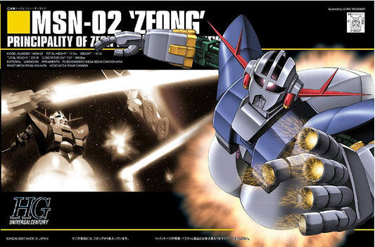 Bandai 1/144 HG UC 022 MSN-02 Gundam ZEONG Model Kit