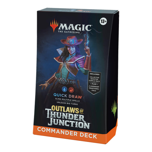Magic the Gathering Outlaws of Thunder Junction Quick Draw Commander Deck
