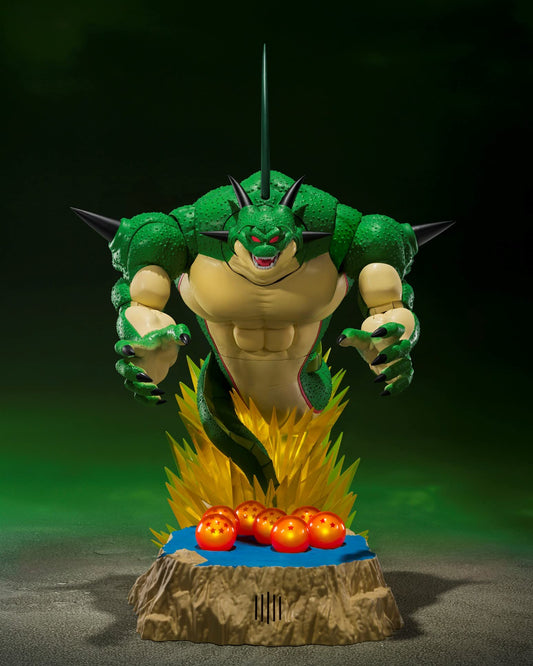SH Figuarts Dragon Ball Z Porunga & Dende Luminous Dragon Ball Set (Open/Complete)