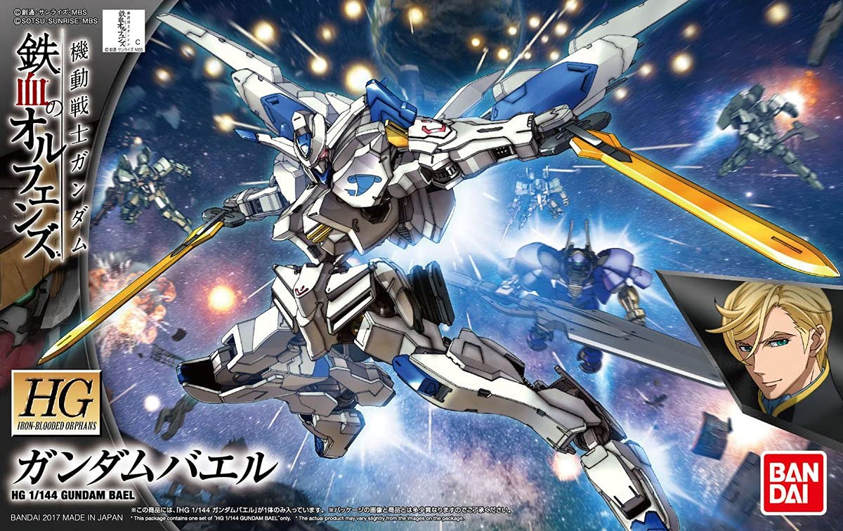 Bandai Hobby Gundam Iron-Blooded Orphans IBO Gundam Bael HG 1/144 Model Kit