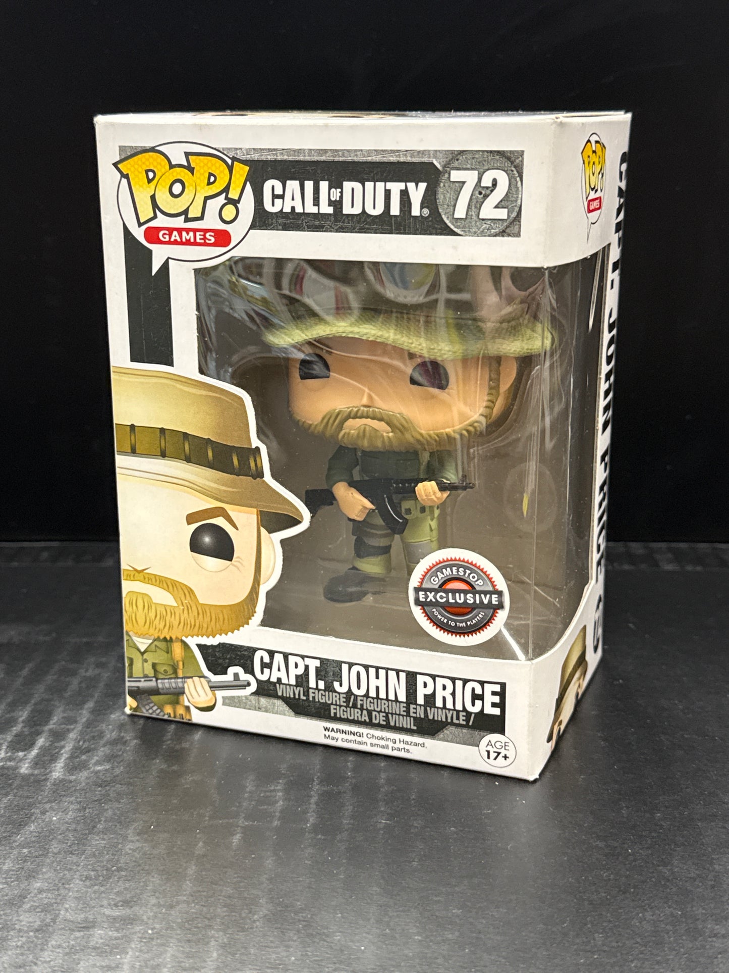 Funko Pop! Call of Duty Capt. John Price 72 GameStop Exclusive (Grade B-)