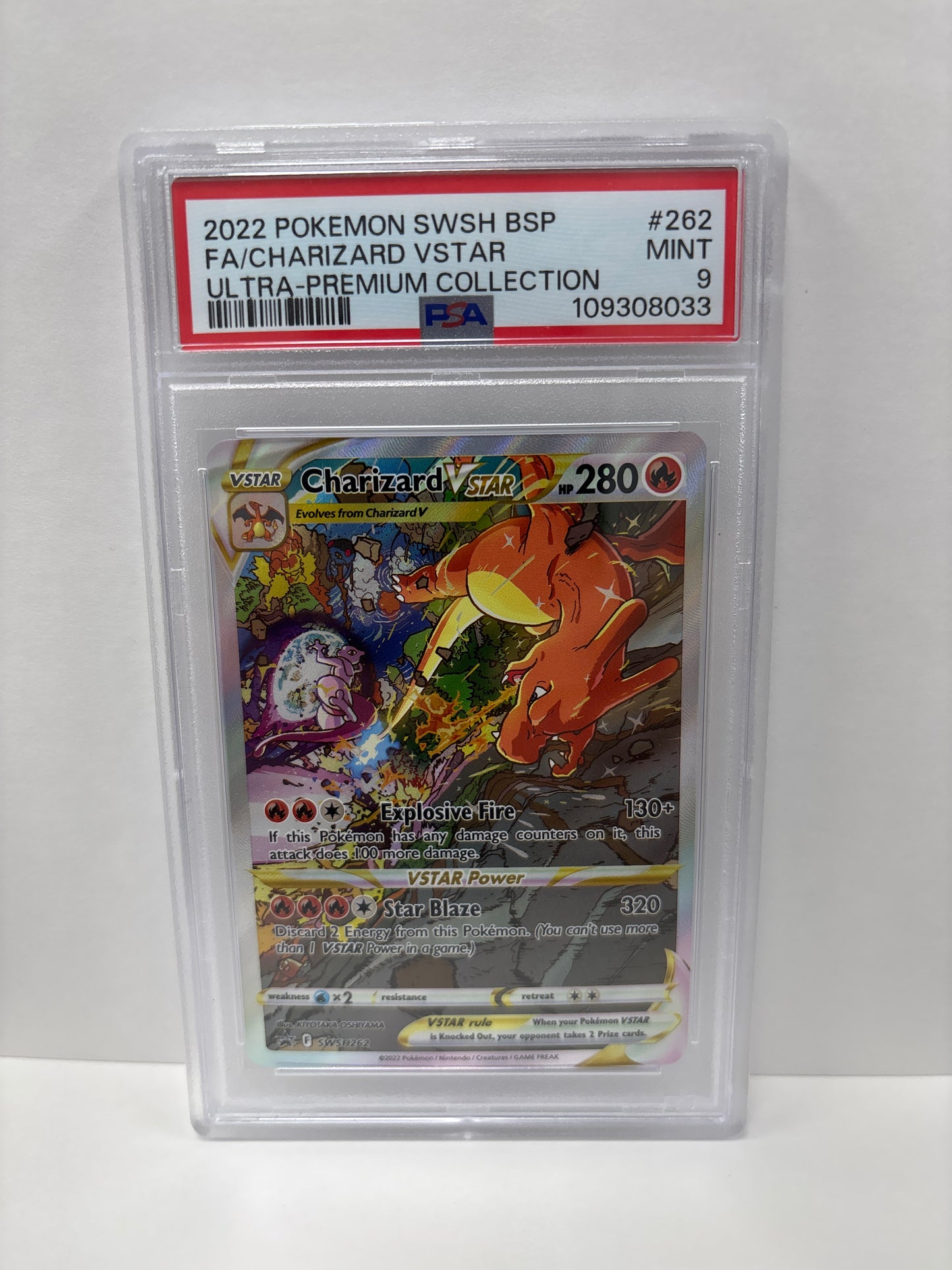 Pokemon Charizard VSTAR SWSH262 PSA 9