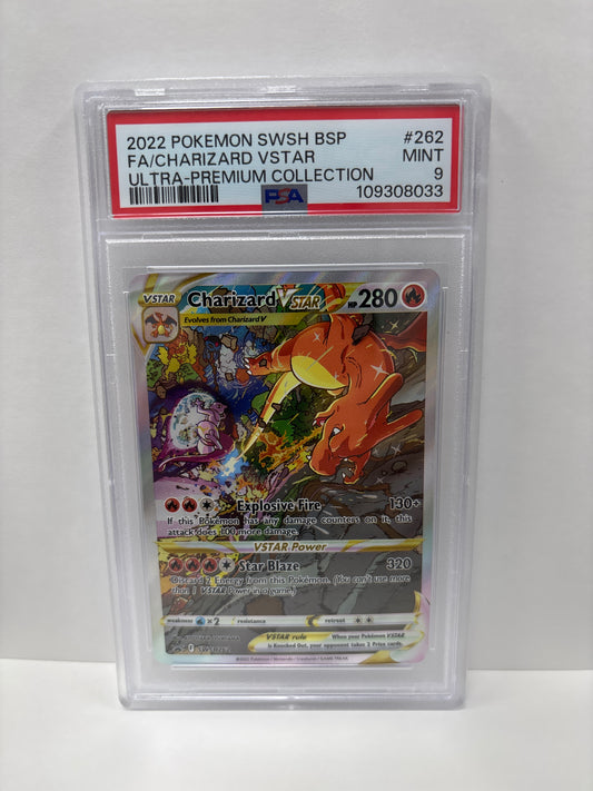 Pokemon Charizard VSTAR SWSH262 PSA 9