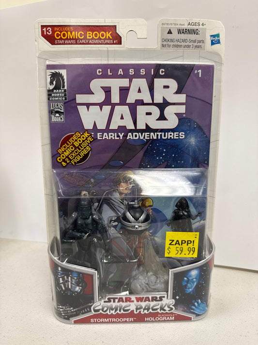 Star Wars Comic Packs Stormtrooper & Blackhole Hologram