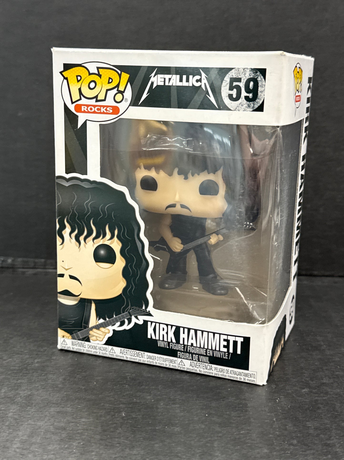 Funko Pop! Metallica Kirk Hammett 59 (Grade B)