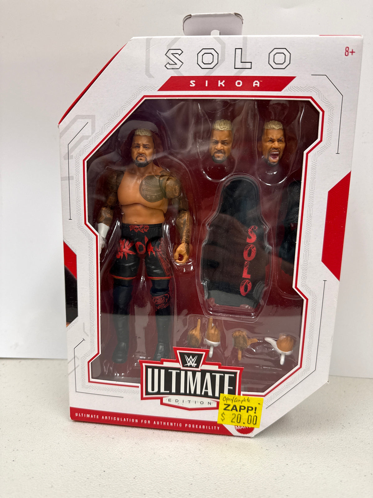 WWE Ultimate Edition Solo Sikoa (Open Box/Complete)